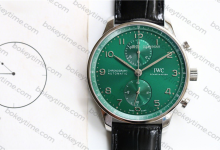 Watch Review: ZF Factory IWC Portuguese Series Green Dial Portuguese Chronograph IW371615-Bokey Time