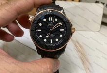 How is the authenticity level of VS Factory's black gold ceramic Omega Seamaster 300?-Bokey Time