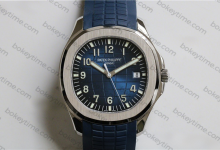 Multi-image Review: Can the 3K Factory Blue Dial Aquanaut 5168G Replica Watch Surpass Other Versions on the Market?-Bokey Time