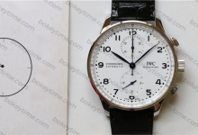 Watch Review: ZF Factory IWC Portuguese Chronograph Series 150th Anniversary Special Edition Portuguese Chronograph White Dial IW371602-Bokey Time