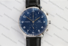 Watch Review: ZF Factory IWC Portuguese Series 150th Anniversary Portuguese Chronograph IW371601-Bokey Time