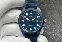 Let’s talk about: M+ Taiwan Factory IWC Pilot's Watch IW328101 Lawrence Special Edition Atomized Blue Ceramic Watch-Bokey Time