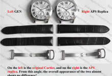 Authenticity identification: APS factory Cartier Drive de Cartier series two-and-a-half needles compare the original-Bokey Time