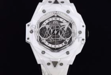 Identification methods for distinguishing BBF Factory's Hublot Tattoo II ceramic model from small factories' versions-Bokey Time