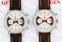 Authentic vs Replica Comparison: GF Factory's Breitling Top Time Series with Zorro Dial-Bokey Time