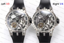BBR Factory Roger Dubuis Excalibur Hommage 0479 Tourbillon Titanium Case V4 Upgraded Version-Bokey Time