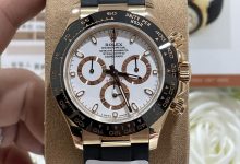 18K Gold-Plated Weighted Custom Daytona Series 40mm with Cal.4130 Movement Rose Gold Finish-Bokey Time