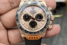 CBD Rolex New Daytona 40mm Rose Gold Rubber Strap “Beckham Wife” Edition Super Weighted 157g-Bokey Time