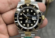 CVS Rolex Submariner 41mm Two-Tone Black Gold Submariner No White Edge Edition-Bokey Time
