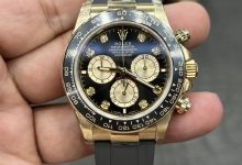CBD Rolex New Daytona 40mm Gold Rubber Strap Daytona Super Weighted 162g-Bokey Time