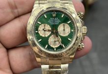 CBD Rolex New Daytona 40mm Green Gold Bracelet Daytona Super Weighted 220g-Bokey Time