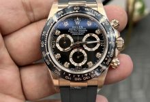 CBD Rolex Daytona 40mm Rose Gold Rubber Strap Daytona Super Weighted 155g-Bokey Time