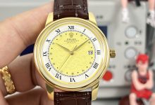 Rolex Cellini 42mm Classic Gentleman Dress Watch 9015 Japanese Movement Sapphire Crystal Leather Strap Edition-Bokey Time