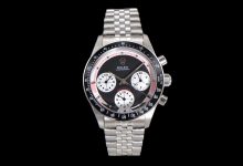 MSF Pre-Owned Rolex Daytona Collaboration 37mm Black Panda Dial Chronograph Sapphire Crystal Steel Bracelet WM-7750 Manual Movement-Bokey Time