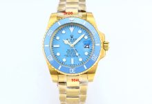 Rolex X43 Blaken Tiffany Submariner 40mm Custom Edition 2813 / 8215 Automatic Movement Rubber Strap Diver Watch-Bokey Time