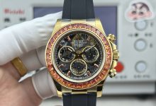 Rolex Daytona “Hollow Pumpkin” Skeleton Edition Gold-Tone Custom Chronograph Artistic Luxury Watch-Bokey Time