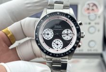 Retro Daytona “Newman Style” 37mm Panda Dial Manual Chronograph Bubble Crystal WM-7750 Movement Vintage Racing Watch-Bokey Time