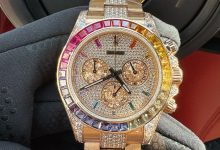 AW Factory Rainbow Daytona “Dubai Luxury Edition” | 4130 Automatic Chronograph Diamond-Set Watch-Bokey Time