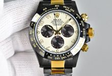 Fifth Generation Chronograph Watch – 40mm Black & Gold Edition-Bokey Time