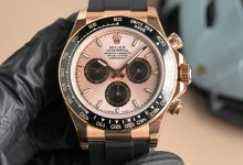 18K Gold-Plated Daytona Chronograph GTC Edition with Certification Style Presentation-Bokey Time