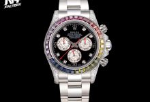 N+ Factory Daytona Rainbow Edition 40mm High Precision Chronograph Concept Watch-Bokey Time