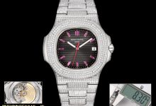 E7 Factory Nautilus 5711 Full Diamond Edition-Bokey Time