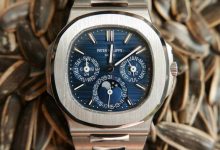 Patek Philippe 5740 Perpetual Calendar Nautilus – Blue Dial Luxury Edition-Bokey Time
