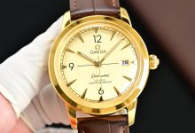 Omega New 3D Domed Crystal Ultra-Thin Automatic Watch-Bokey Time