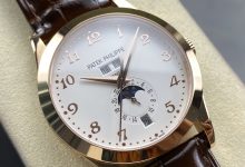 5205G Annual Calendar Moon Phase Watch | 38.5mm Classic Dress Chronograph Style-Bokey Time