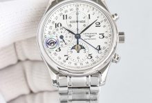 APS Factory Longines Master Collection 8-Hand Moonphase Chronograph Edition-Bokey Time