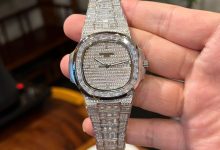 Nautilus Full Pavé Square Diamond Edition | Upgraded 324 Movement Luxury Watch-Bokey Time