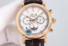 Luxury Chronograph Watch Inspired by Patek Philippe Super Complications 41mm Elegant Diamond Bezel Design-Bokey Time
