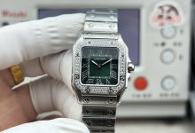 CLF Factory Cartier Santos Mini Women’s Watch Effortless Parisian Edge and Modern Elegance-Bokey Time