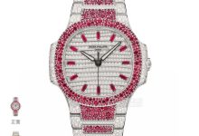 GR Nautilus 7118 Full Diamond Starry Sky Limited Edition Snowflake Gem Watch-Bokey Time