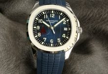 Patek Philippe Aquanaut 5168G Blue Gradient Rubber Strap-Bokey Time