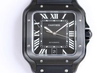 Cartier Santos Rubber Strap Edition Modern Sport-Luxury Interpretation with Precision Automatic Movement-Bokey Time