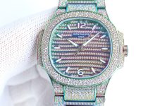 GR Nautilus 7118 Full Diamond Ladies Watch Limited Edition-Bokey Time