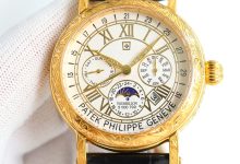 RP6 Hand-Engraved 42mm Multifunction Dress Watch – Steel Edition-Bokey Time
