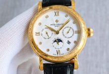 PP9 Hand-Engraved 42mm Multifunction Steel Chronograph Watch-Bokey Time