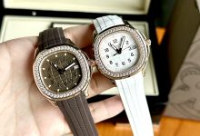 Aquanaut 5268/200R Diamond Bezel Ladies Sport Watch – Dual Color Edition-Bokey Time