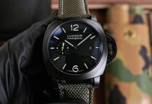 Panerai 44mm Automatic Mechanical Watch – Camouflage Strap Tactical Edition-Bokey Time