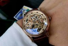 Rose Gold Dragon Skeleton Tourbillon Style Luxury Watch 43mm-Bokey Time