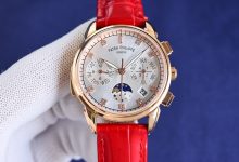 Women’s Perpetual Calendar Luxury Watch 35mm – Multifunction Dial, Sapphire Crystal, Italian Leather Strap, Elegant Diamond Markers-Bokey Time