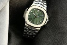 Nautilus 5711 Style Green Dial Sports Watch 40mm – Stainless Steel Bracelet, Automatic Movement, Sapphire Crystal, Classic Luxury Design-Bokey Time