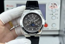 Overseas Style Perpetual Calendar Watch 41.5mm – Ultra-Thin Automatic Movement, Moon Phase, Multi-Function Dial, Quick-Release Strap System-Bokey Time