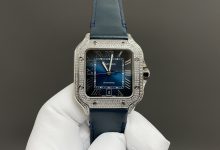 Cartier Santos de Cartier — QuickSwitch & SmartLink Leather Strap Edition-Bokey Time