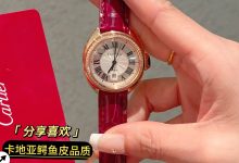 Cartier Key Collection–Style 31mm Watch — Crocodile Leather Strap Edition-Bokey Time
