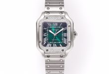 Santos de Cartier–Style Couple Watch Set (Inspired Design)-Bokey Time