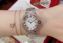 Cartier Ballon Bleu 33mm Taiwan Factory Edition – Premium Two-Row Diamond Bracelet Watch-Bokey Time