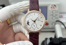 Vacheron Constantin Traditionnelle Moonphase Diamond Set 36mm White Gold Automatic Watch-Bokey Time